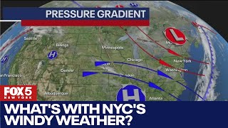NYC's gusty weather explained: What's causing the wind?