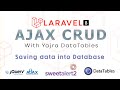 Laravel  8 Ajax CRUD | Saving data into database