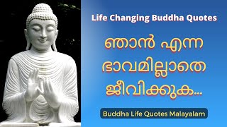 ഞാൻ എന്ന ഭാവമില്ലാതെ ജീവിക്കുക...| Life Changing Buddha Quotes || Powerful Buddha Quotes on Life