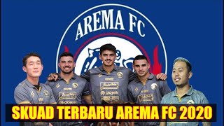 DAFTAR LENGKAP SKUAD TERBARU AREMA FC UNTUK LIGA 1 MUSIM 2020