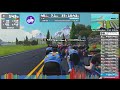 3 mins at max heart rate zwift racing league emea w western division 1 road to ruins reverse