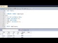 SQL Tutorial - 9: Create Table Statement