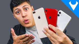 Chega! iPhone 8 PLUS vs iPhone XR vs  iPhone 11 - Qual MELHOR em 2022?