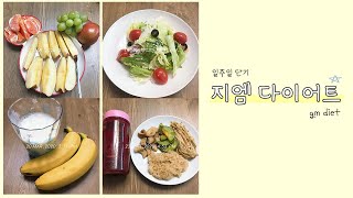 정체기 뿌시는 일주일 단기 gm 다이어트 후기!! |됴브do_ob