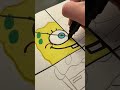 1 drawing, 4 different styles #spongebobsquarepants #poscamarker
