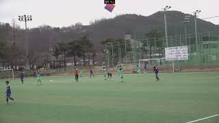 2024 동계 산청SC U15 3학년 VS 파주 조영중 3학년 전반