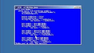 java tutorial Lesson4 Data Types Pt 2