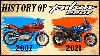 HISTORY OF PULSAR  220F 😍 WHY IT IS STILL LEGEND🔥🔥🔥