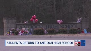 Students return to Antioch High School