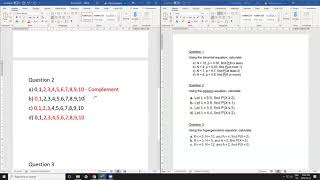 When to use the Complement Rule (Binomial, Poisson and Hypergeometric)
