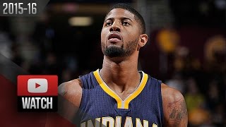 Paul George Full Highlights at Cavaliers (2015.11.08) - 31 Pts, 11 Reb, 6 Ast