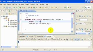 Java Tutorial #3 - Variables (Programs)