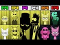 Mix of EVERY Monster VOICE From Incredibox MUSTARD! All Phases 1-10 Comparison