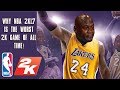 Why NBA 2k17 is the worst 2k of all time #Make2kGreatAgain