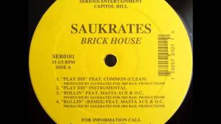 Saukrates - Play Dis (Instrumental)