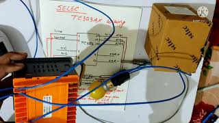 SELEC TC303AX, Wiring Temperature Controller #Selec controls