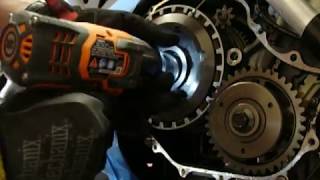 2016 HONDA CBR1000RR CLUTCH REMOVAL