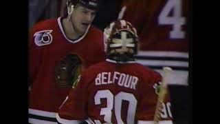 Chicago Blackhawks Detroit Red Wings May 2, 1992 Game 1 Highlights