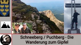 Schneeberg - Puchberg - Wanderung zum Gipfelkreuz