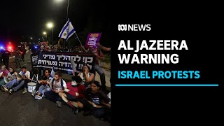 Israel's PM threatens to shut down Al Jazeera | ABC News