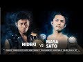 Masa Sato vs Hideki - Full Fight, KNOCK OUT 2018 SURVIVAL DAYS - Jun. 8, 2018