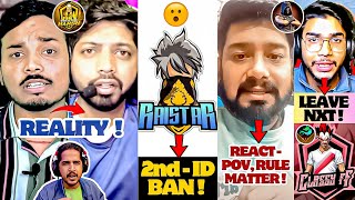 RAISTAR - 2nd ID Ban !✅|| JASWANT - FF Creator's Reality !🤨|| BURAK - Leave NXT !💯|| ROCKY - Rule !❌