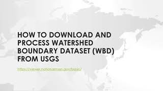 Download and process watershed Boundary Dataset from USGS