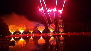 Twente Ballooning NightGlow \u0026 Fireworks Hot Air Balloons 23 Aug 2024