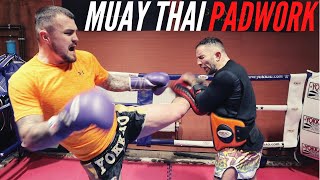 PADWORK SESSIONS EP.08 | Featuring Liam Harrison \u0026 Joe Craven | Muay Thai Padwork