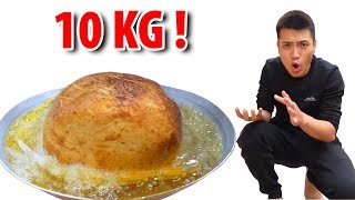 NTN - Thử Làm Bánh Rán Khổng Lồ (Try to make giant donut 10KG)