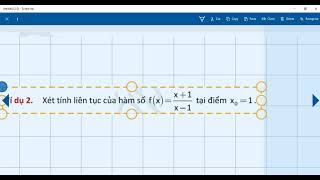 T11-B17-D1. Xét tính liên tục của hàm số tại một điểm