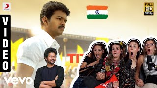 Thalaivaa Title Track song Reaction | Vijay | Mohalnal | Thalapathy Vijay reaction