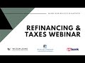 WLREA Webinar: Refinancing & Tax | Saving Strategies (1031 Exchange, Section 121, Step Up Basis)