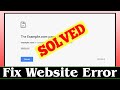 [SOLVED] Website Error Code Problem Issue (100% Working)