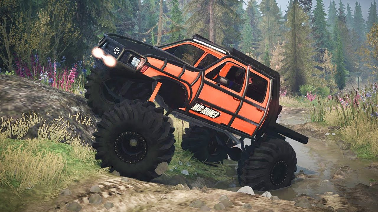 ULTIMATE TOYOTA HILUX TESTED (Spintires MudRunner Mods) - YouTube