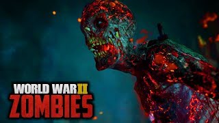 WW2 ZOMBIES - FULL EASTER EGG WALKTHROUGH - THE TORTURED PATH MAP 1 & 2! (Call of Duty WW2 Zombies)