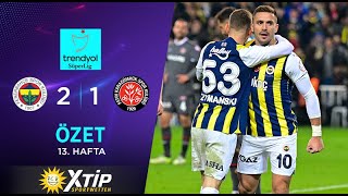 Merkur-Sports | Fenerbahçe (2-1) V. F. Karagümrük - Highlights/Özet | Trendyol Süper Lig - 2023/24