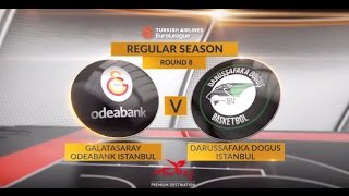 Highlights: Galatasaray Odeabank Istanbul-Darussafaka Dogus Istanbul