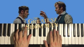 HOW TO PLAY - The Greatest Showman - The Other Side (Piano Tutorial Lesson)