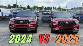 2025 Ford Explorer ST  vs 2024 Explorer ST | Drive and Ride Review | MPG loop first Impressions