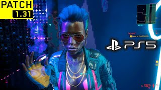 CYBERPUNK 2077 NEW UPDATE 1.31 PATCH - PS5 Gameplay Test \u0026 Performance Part 60