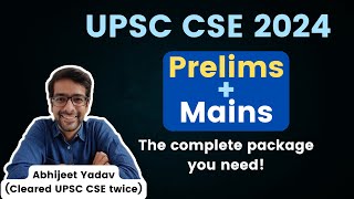 Best course for UPSC CSE 2024!