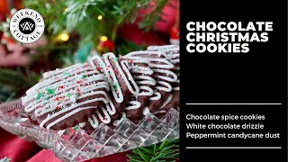 CHOCOLATE CHRISTMAS COOKIES | Quick! Easy! Festive!