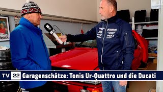 Garagenschätze: Toni Rubatscher und sein wunderschöner Ur-Quattro 20V und die Ducati 1199 Panigale S