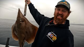 Catching Skates, Cod, and Rat Fish while Halibut Fishing! + Crabs! #fishing