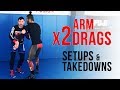 Two ways to score off the arm drag