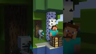 Minecraft Animation || Minecraft Dancing Baby Skeleton || Part - 1 || Loop || #Shorts