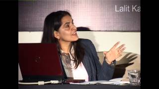 Bharti Kher -Chandigarh Lalit Kala Akademi-National Art Week of New Media.wmv