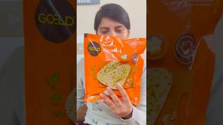 Let’s Review GOELD Garlic Naan  #anjaliscookhouse #productreview #youtubeshorts