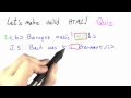 Making Valid Html Solution - Programming Languages